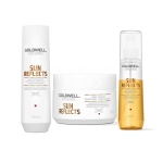Goldwell Dualsenses Sun Reflects Set (After Sun Shampoo 250ml, 60Sec Treatment 200ml, Uv Protect Spray 150ml)