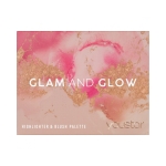 GLAM AND GLOW HIGHLIGHTER AND BLUSH PALETTE 14GR YOUSTAR - Image 4